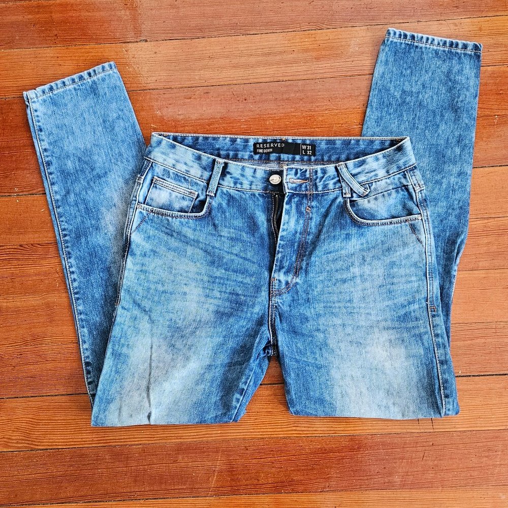 Reserved fine denim jeans